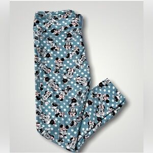 LuLaRoe Tall & Curvy Minnie Mouse Disney Print Leggings